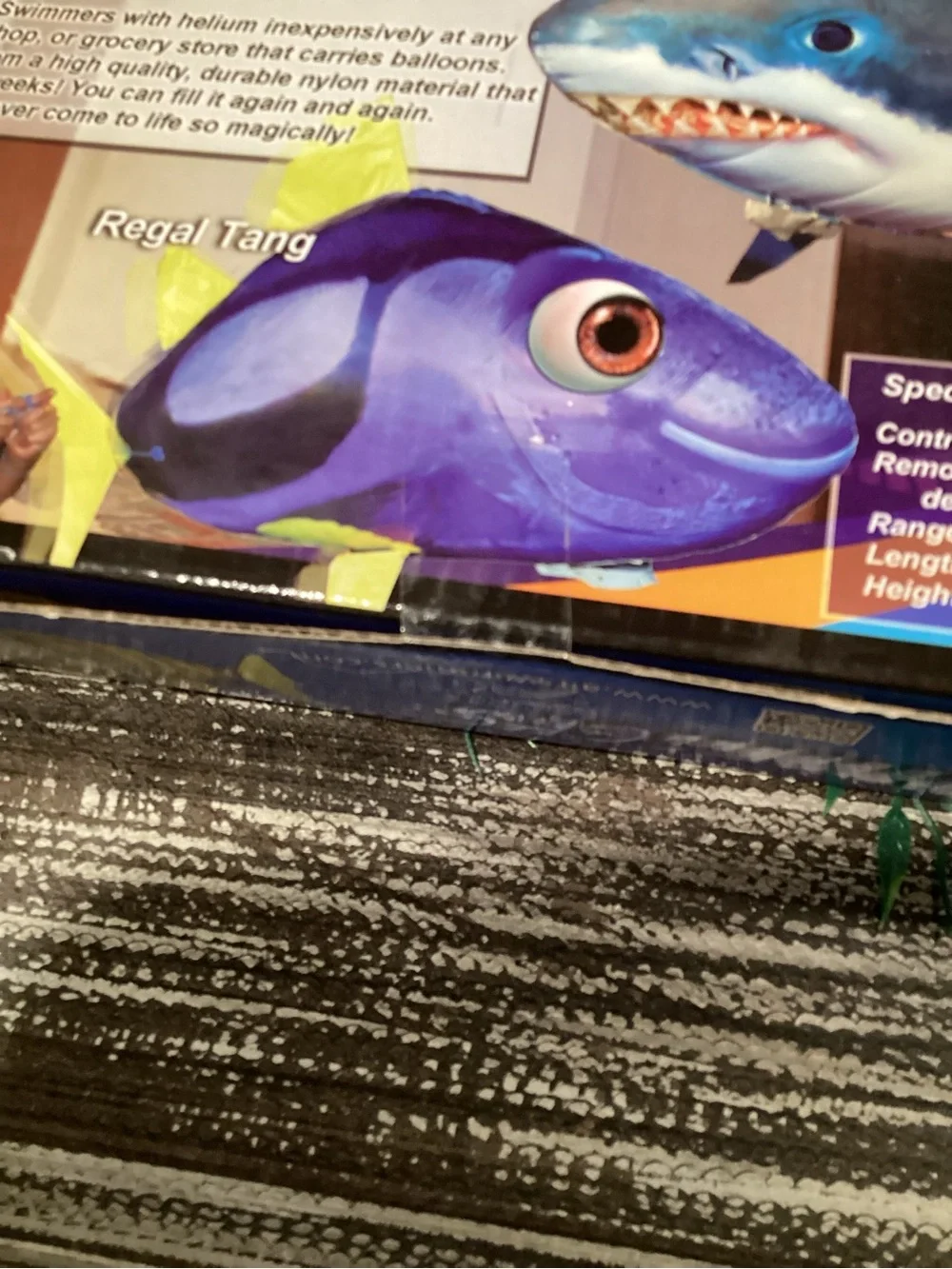 Air swimmer kids entertainment